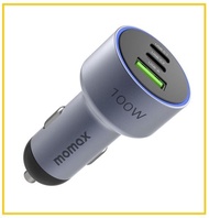 MOMAX 三重快充車載充電器 MOVE 3-PORT CAR CHARGER 100W