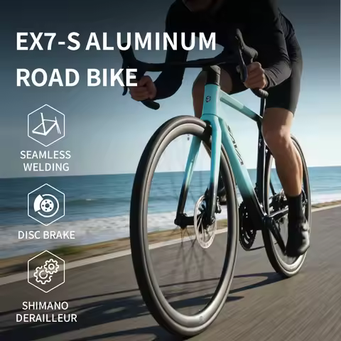 SAVA EX-7 High-Value Road Bike Aluminum Road Bike Equipped with SHIMAN0 TIAGRA R4700 Road Racing Bik
