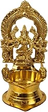 Traditional Brass Varagi Kamachi Diya for Puja Deepam Oil Lamp for Home | Kamatchi Devi Maa | Kamatc