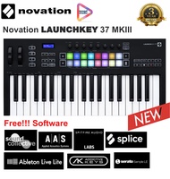 Novation Launchkey 37 MKIII 37 Key MIDI Keyboard มิดิคีย์บอร์ด 37 คีย์ใหม่ล่าสุดจาก Novation *มีประกัน 1 ปี