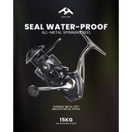 Fishing Reel, HAUT TON BLACK KNIGHT Stainless Steel Reel, size 1000 2000 3000 4000 5000 6000 7000