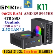 GMKtec K11 AMD R9 8945HS Windows Mini PC 96GB DDR5 RAM 2TB SSD Gaming PC Gaming Computer Desktop CPU