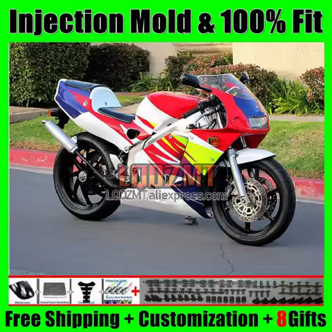 Injection Fairing For HONDA NSR250R NSR250 90 91 92 93 4Q2.69 MC21 PGM3 NSR 250 R RR red blue NSR 25