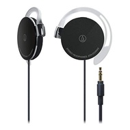 Audio-Technica ATH-EQ300M BK Wired Headphones with Ear Hook Design, Black