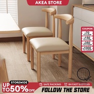 Dining Chair Armchair Wooden Backrest Chair Accent Chair Wooden Texture For Room