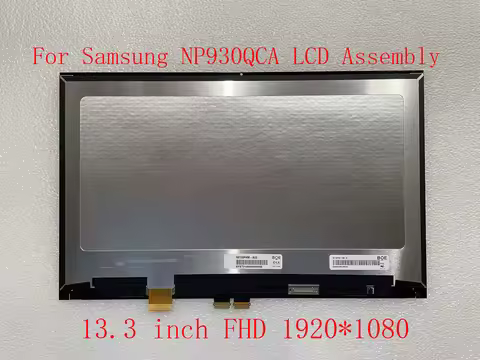 13.3 inch FHD 1920*1080 For Samsung Galaxy Book Flex NP930QCA NT930QCA Laptop LCD Display Touch Scre