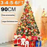christmas tree with lights and decoration set 3FT 4FT 5FT 6FT Christmas Tree for Home 2025