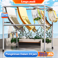 LG Rak Gantungan Baju Stainless Jemuran Baju Stainless Jumbo Jemuran Baju Besi Kuat Besar 170CM