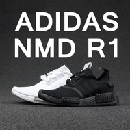 [ready stock] NMD R1 PRIMEKNIT black white Japanese running shoe MRR0