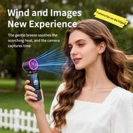 4K Anti-Shake 2-In-1 Outdoor Camera (4K Shooting + 2.5K Recording), Equipped With Fan, Rotating Lens