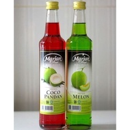 BARANG TERLARIS Sirup Marjan Melon atau Cocopandan 1 Dus isi 12 Botol