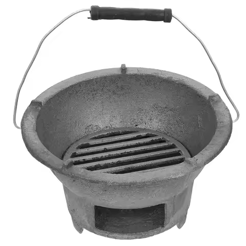 Grill Stove Barbecue Japanese Hibachi Iron Fire Small Charcoal Cast Bbq Portable Camping Indoor Styl