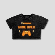 MADMAN Croptee Washed RETRO GAME OVER | CRPW DMDM - 87