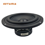 SOTAMIA 1Pcs 5 Inch Midrange Woofer Speaker 4 8 Ohm 60W Sound Music Audio Speaker Home Theater Rubber Edge PP Basin Loudspeaker