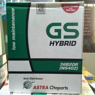 GERCEP!!! Aki Mobil / Battery GS ASTRA Type GS HYBRID 36B20R / NS40Z