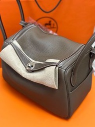 Hermes Lindy 26 大象灰 銀扣