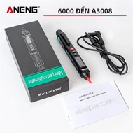 ANENG A3008 Vạn Năng Kỹ Thuật Số Tự Động Cảm Biến Thông Minh Bút Thử Năm 6000 Tính NonContact Đồng H