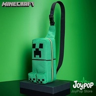 Jualan Kilat Minecraft Game Merchandise Backpack Beg Crossbody Creeper Beg Bahu Anak Patung Kartun K
