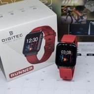 Jam Tangan Wanita Digitec Smart Watch Karet DIGITEC RUNNER Original