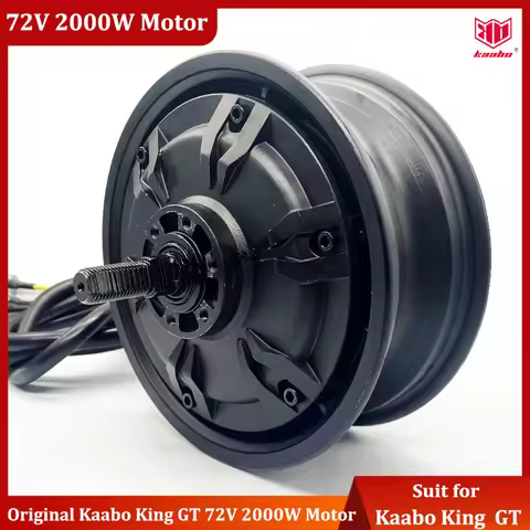 Original Kaabo King GT Pro pro+ 72V 2000W Front Rear Motor 11inch With Hall 72V2000W Motor for Kaabo
