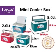 (2Lt & 5Lt) Lava Mini Ice Bucket | Mini Cooler box |Ice Box | Picnic box | Baldi Ais | Tong Ice batu