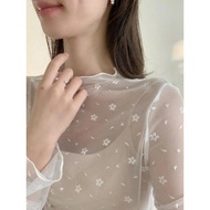 Sparkling Underwear Ready Stock Small Flower Lace Underwear Underwear Underwear Top Lace Translucent