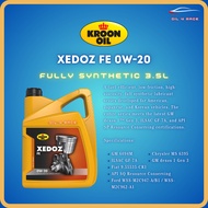 Kroon Oil Xedoz FE 0W-20 (3.5L) fully synthetic engine oil