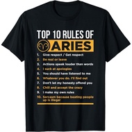 Funny Aries Traits Facts Horoscope Zodiac Astrological Sign T-Shirt