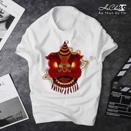 Lion Dragon Shirt 01 - Exclusive - HoCha89 - Thick, Smooth Fabric with High Quality Chain Collar (Re