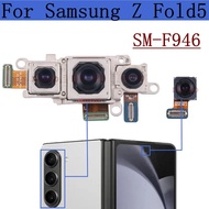 Front Rear Camera For Samsung Galaxy Z Fold5 F946N F946B F946U Frontal Selfie Wide Back Facing Main 