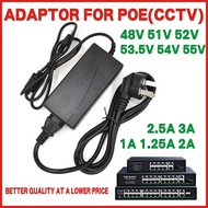 [Guarantee Quality]48V 51V 52V 53.5V 54V 55V Adaptor and Power supply for Monitor POE CCTV DC5.5*2.5