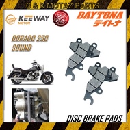 KEEWAY DISC BRAKE PADS DORADO 250 SOUND BEST QUALITY