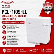 TECHPLAS (PCL-1109-LL) Duratech Low Level Cistern (Lever Handle | 9L/6L Valve Type)