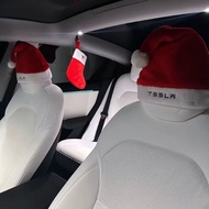 [Limited Time Seckill] Tesla Christmas Hat and Shoes Rejuvenating 3/Y/YL & model3/Y/S/X Christmas Ha