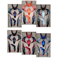 Cover Set Coverset (BATMAN) (HLD) Yamaha Ego Solariz 125 Egosolariz125 Ego Solariz125 Sticker Tanam