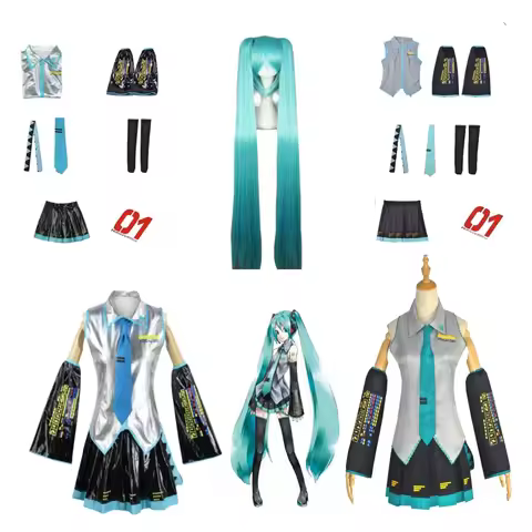 Anime Vocaloid Cosplay Hatsune MIKU VOCALOID Maid Dress Miku Clothing Cosplay Christmas Party Hallow