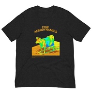 Cow Aerodynamics Shirt Funny Meme Shirt Funny Nerdcore Shirt Goofy Ahh T-shirt Physics Lover Gift Ph