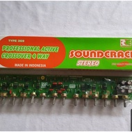 Acive Crossover 4 Way Stereo Professional Kit SOUNDCRACK