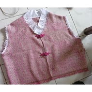 Tweed blazer - korean blazer - tweed outer - tweed vest - korean outer - tweed blazer