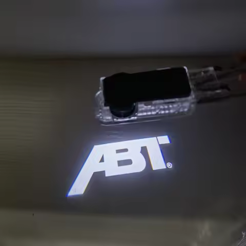 A6 C6 ABT Shadow For Audi Door Light 2pcs RS3 ABT Welcome Light For Audi RS5 S4 TTS SQ5 B6 A4 A5 A6 