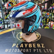 KYT *PSB APPROVED HELLCAT AQUA RESTART HELMET