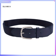 sujianxia|  Youth Elastic Baseball Belt Elastic Softball Elastic Belt Fashion Decorative Alloy Belt