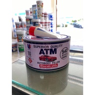 ATM Plastic Putty Red (ATM Autobody Filler No. 540) Size 1 Kg.