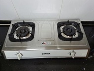 TAADA-2 Burner Gas Stove Stainless Steel