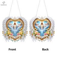 Jesus Praying DIY Diamond Painting Dots Pendant Rhinestone Diamond Art Pendants