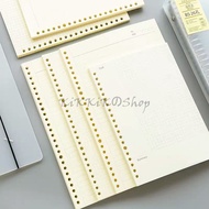 Refill Loose Leaf Binder Paper / Refill Paper for Grid Line A5 / B5 / A4