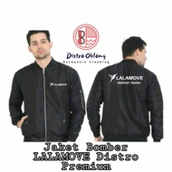 Lalamove Driver Ojol Black Bomber Jacket Men Ojol Distro Courier Shipping