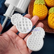 Print​Press​Cookies​ Cake Press Mold Print​Press The Cheese Tart​Taiwan Pineapple Pattern​ Set Of 2 