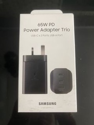 全新Samsung Power Adaptor 快速充電器 65W PD