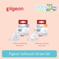 Pigeon Softouch Straw Set - Baby Pacifier